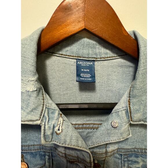 Stray Cats Kids Rockabilly Denim Jacket-Medium(10/12) - Picture 2 of 6